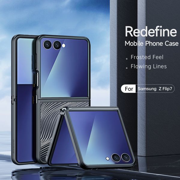 Dux Ducis Coque arrière Aimo Samsung Galaxy Z Flip 7 - Transparent