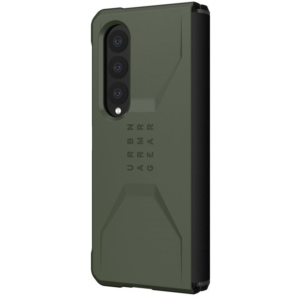 UAG Coque Civilian Samsung Galaxy Z Fold 4 - Vert