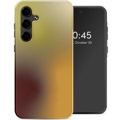 Selencia Coque arrière Vivid Samsung Galaxy S24 FE - Gradient Olive Dust