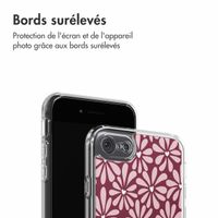 imoshion Coque Design Apple iPhone SE (2022 / 2020) / 8 / 7 - Bloom Love Blush