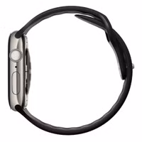 Nomad Bracelet Tempo en silicone Apple Watch Series 1 - 11 / SE / Ultra (44/45/46/49 mm) - Wide fit - Black
