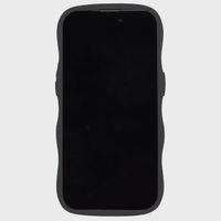 Holdit Coque Wavy iPhone 15 Pro - Black / Transparent