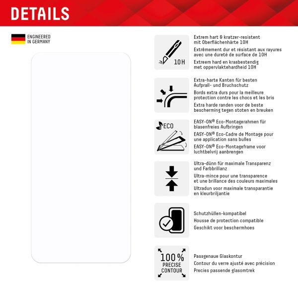 Displex Protection d'écran en verre trempé Real Glass Samsung Galaxy S23