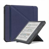 imoshion Étui de liseuse portefeuille Pliable Kobo Libra Colour - Bleu foncé