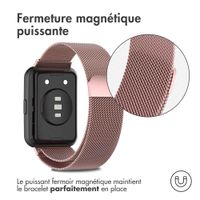 imoshion Bracelet magnétique milanais Huawei Watch Fit 2 - Rose