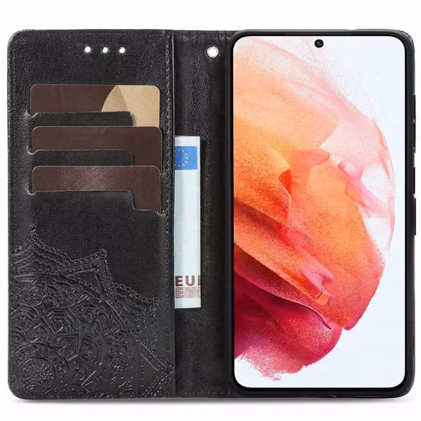 imoshion Etui de télephone Mandala Samsung Galaxy S21 FE - Noir