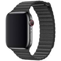 Apple ﻿Leather Loop L Apple Watch Series 1 á 10 / SE / Ultra (2) (44/45/46/49 mm) - Noir
