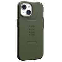 UAG Coque Civilian MagSafe iPhone 15 - Olive Drab