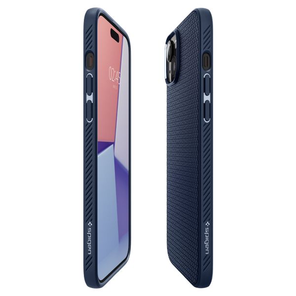 Spigen Coque Liquid Air™ Apple iPhone 15 Plus - Navy Blue