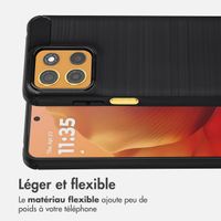 imoshion Coque Brushed Motorola Moto G15 / G15 Power - Noir