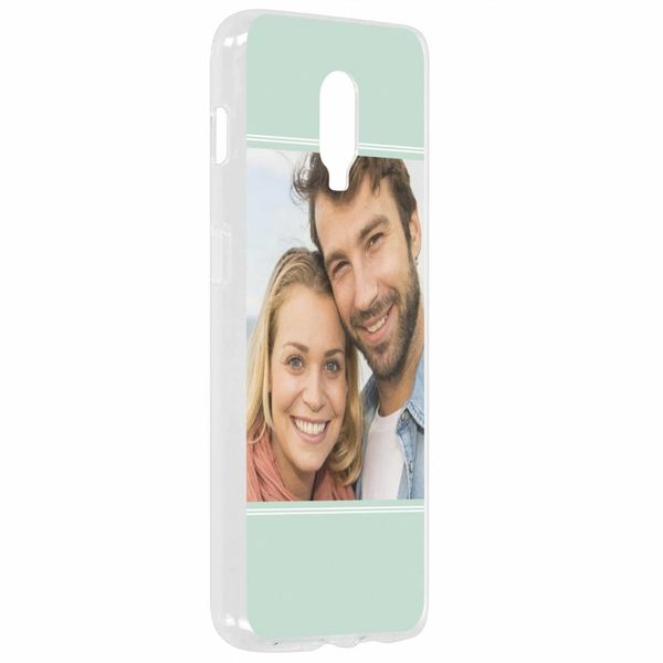 Concevez votre propre coque en gel OnePlus 6T - Transparent