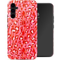 Selencia Coque arrière Vivid Tough Samsung Galaxy A34 - Wild Spots Lipstick