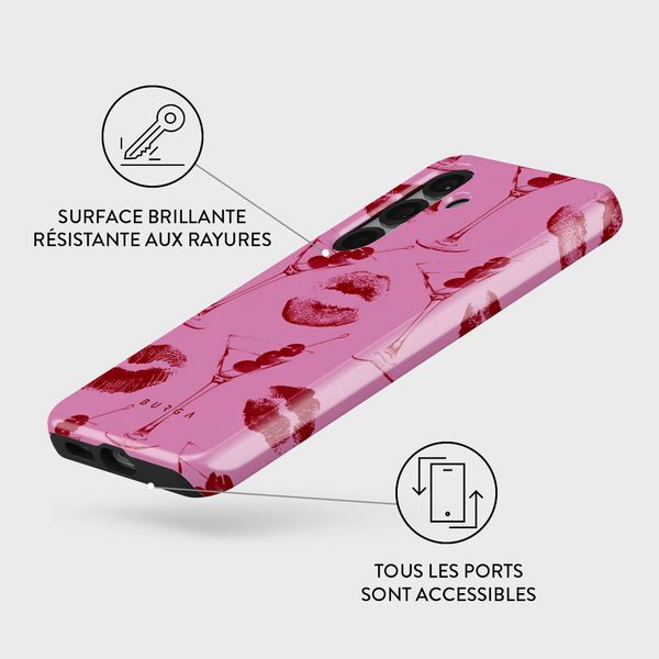 Burga Coque arrière Tough Samsung Galaxy S25 - Call me