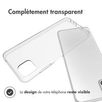 Accezz Coque Clear Samsung Galaxy A22 (5G) - Transparent