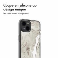 imoshion Coque Design Apple iPhone 13 - Sandy Marble