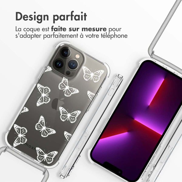 imoshion Coque Design avec cordon iPhone 13 Pro - Butterfly