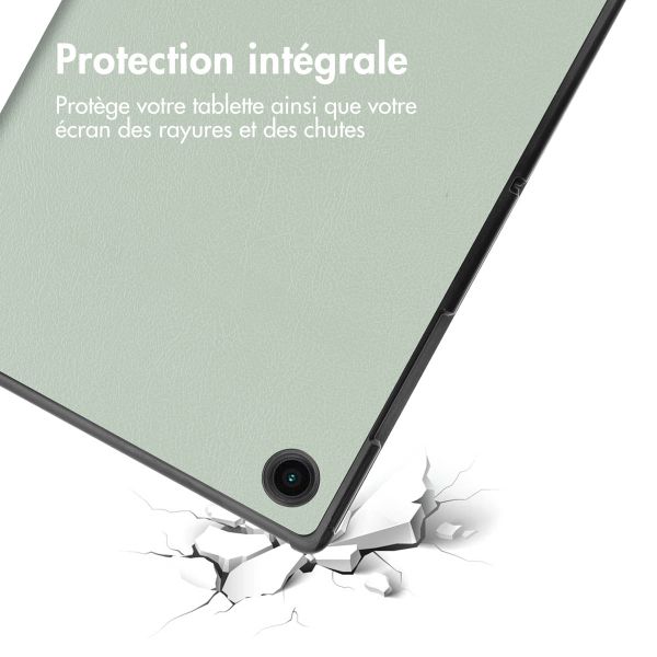 imoshion Coque tablette Trifold Samsung Galaxy Tab A8 - Vert clair