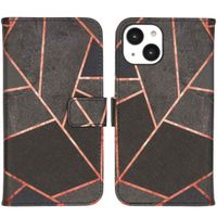 imoshion Coque silicone design iPhone 14 - Black Graphic