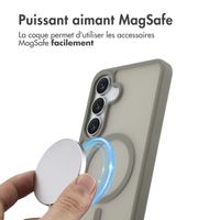 imoshion Coque Color Guard avec MagSafe Samsung Galaxy S25 FE - Gris