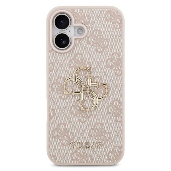 Guess Coque 4G Metal Logo Backcover Apple iPhone 17 - Rose