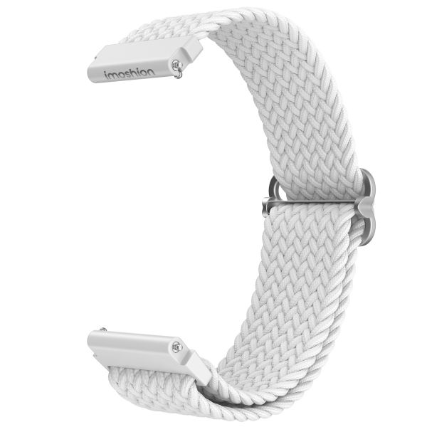 imoshion Bracelet tissée en nylon - Connexion universelle 22 mm - Blanc