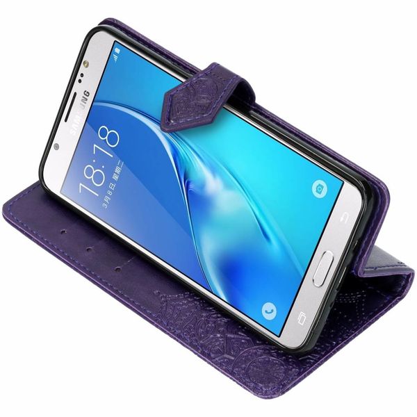 Etui de téléphone Mandala Samsung Galaxy J7 (2016)