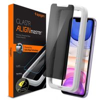 Spigen Protection d'écran en verre trempé GLAStR Fit 2 Paquets + Applicator Apple iPhone 11