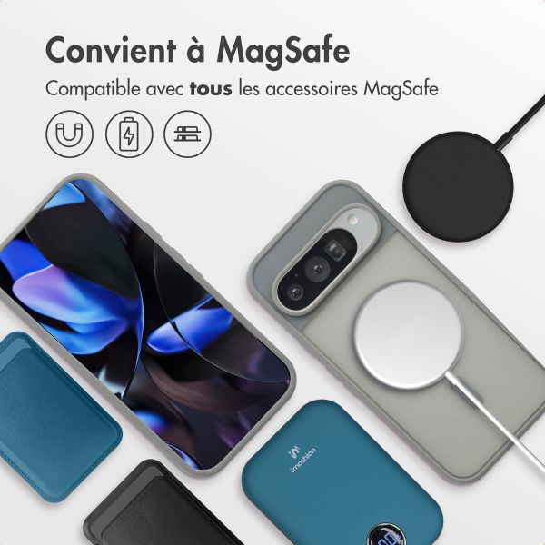 imoshion Coque Color Guard avec MagSafe Google Pixel 9 / 9 Pro - Gris