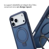 Accezz Coque Ring Stand avec MagSafe Apple iPhone 17 Pro Max - Bleu