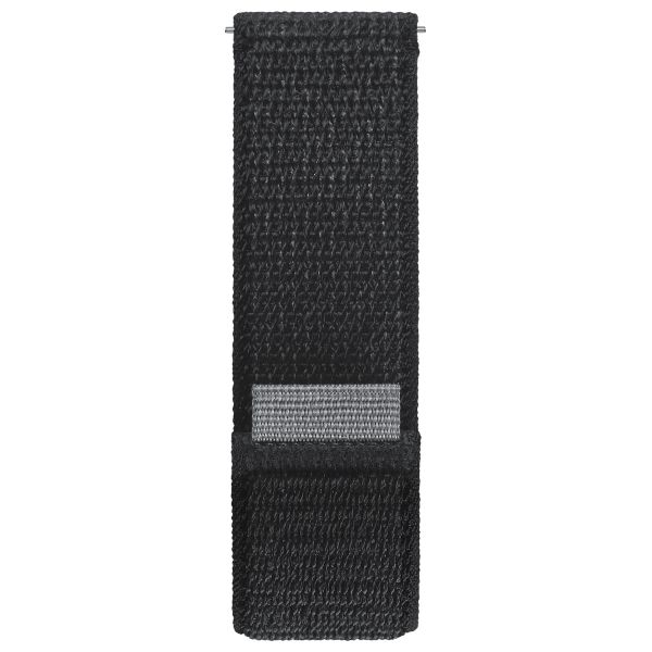 Samsung Bracelet Original Feather Fabric Samsung Galaxy Watch 4 / 5 / 6 / 7 - 20 mm - S/M - Noir