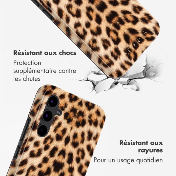 Selencia Coque arrière Vivid Samsung Galaxy S25 FE - Wild Leo