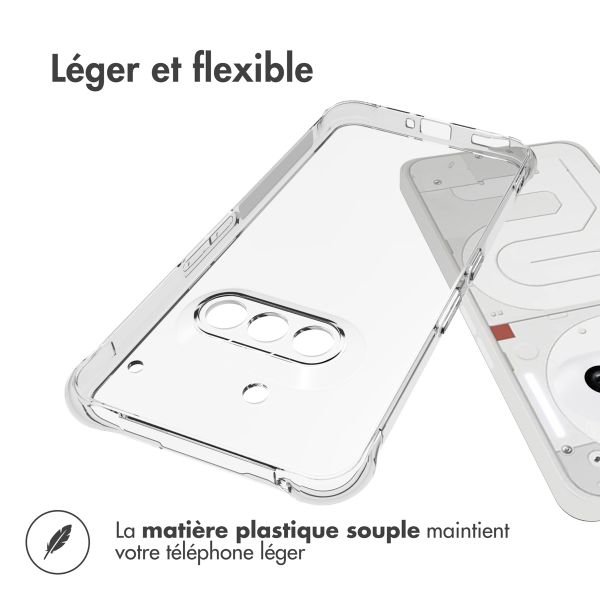imoshion Shockproof Case Nothing Phone (3a) - Transparent