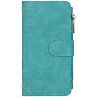 Porte-monnaie de luxe iPhone 12 (Pro) - Turquoise