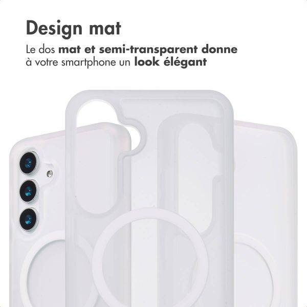 imoshion Coque Color Guard avec MagSafe Samsung Galaxy S25 Plus - Blanc