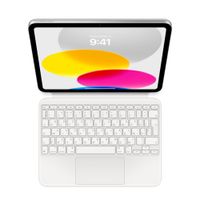 Apple Magic Keyboard Apple iPad 11 (2025) 11 pouces A16 / iPad 10 (2022) 10.9 pouces - ukrainian - Blanc