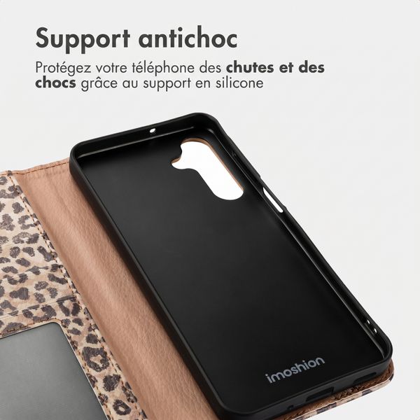 imoshion Étui de télephone portefeuille Design Samsung Galaxy A16 - Leopard Mood