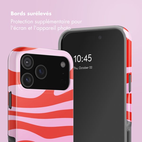 Selencia Coque arrière Vivid Apple iPhone 17 Pro - Dream Swirl Pink