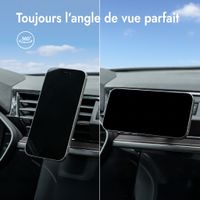 imoshion Support de téléphone pour voiture - Magnétique - Grille de ventilation - Noir
