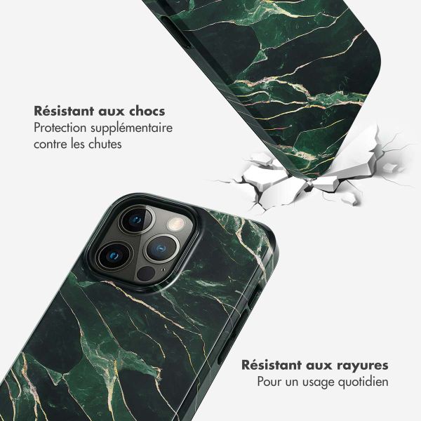 Selencia Coque arrière Vivid Apple iPhone 14 Pro Max - Chic Marble Quartz
