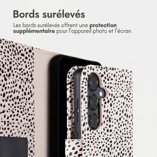 imoshion Étui de télephone portefeuille Design Samsung Galaxy S25 - Desert Dots