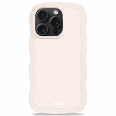 Holdit Coque Wavy iPhone 15 Pro - Light Beige