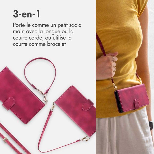 imoshion Etui de télephone portefeuille avec cordon Samsung Galaxy A16 - Rouge