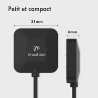 imoshion Câble de chargement USB-A Fitbit Versa 4 / Versa 3 / Sense 2 / Sense - 1 mètre