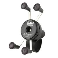 RAM Mounts X-Grip® Tough-strap Support de téléphone vélo/moto/scooter - Universel - Petit - Noir