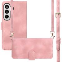imoshion Etui de télephone portefeuille avec cordon Samsung Galaxy A27 (5G) - Rose