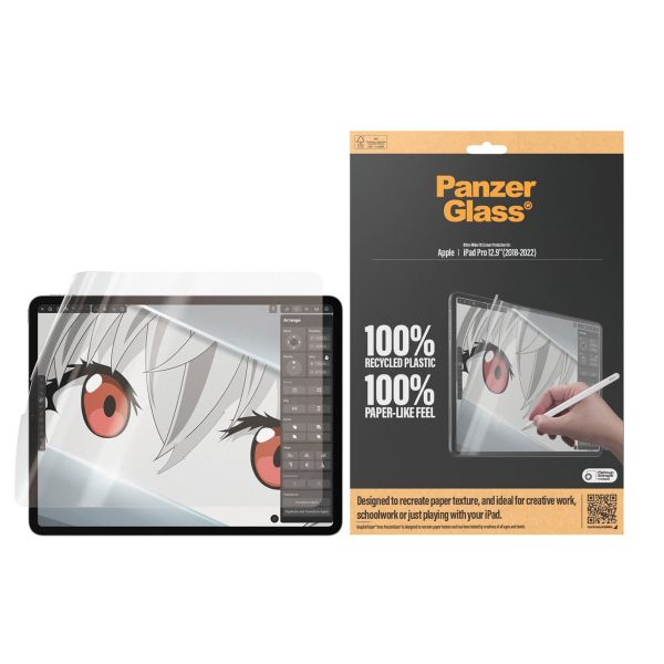 PanzerGlass Protection d'écran GraphicPaper Ultra-Wide Fit Apple iPad Pro 12.9 (2018/2020/2021/2022)
