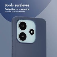 imoshion Coque Couleur Xiaomi Redmi Note 14 (4G) - Bleu foncé