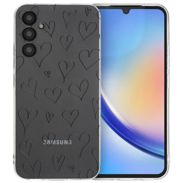 imoshion Coque Design Samsung Galaxy A34 (5G) - Hearts