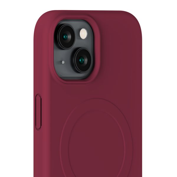 Holdit Coque MagSafe Apple iPhone 13/14/15/16e - Red Velvet