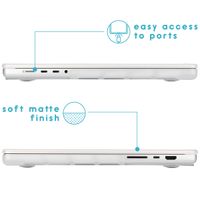 imoshion Coque Laptop MacBook Pro 14 pouces (2021 / 2023 M3 chip / 2024 M4 chip) - A2442 / A2779 / A2918 / A3112 / A3185 / A3401 - Transparent